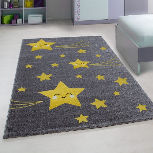 Trgovina 2. Ay. kids 610 žuti okrugli dječji tepih 120 cm na akciji