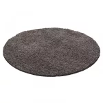 Ay Life 1500 Taupe 160Cm Jednobojni Okrugli Shaggy Tepih
