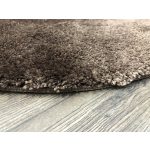 SUPER MEKANI OKRUGLI Tepih 100cm ČOKOLADA