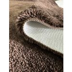 SUPER MEKANI OKRUGLI Tepih 100cm ČOKOLADA