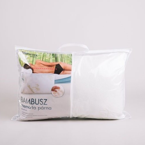 NAT. Jastuk Memory Bamboo Basic 60x40x15cm