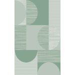 Bolti Nr. Berlin E2991 zelena 80x150cm- modern színes tepih