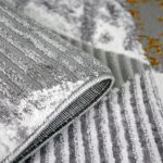 Bolti Nr. Modern tepih akcija, ZARIF 9928 siva-arany 80x150cm