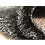 Ber Seven Crni shaggy tepih  80x150cm