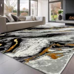  Den Sunset 1422 L. Sivi 60x110cm moderan tepih