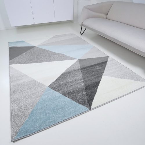 Bolti Nr. Berlin F8001 plava-siva 80x150cm- modern tepih