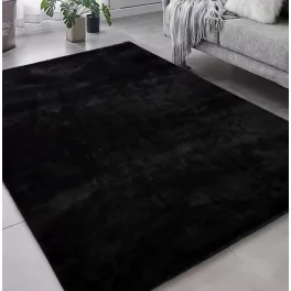    Den Olívia Black Soft Carpet 80x150cm - guma na stražnjoj strani