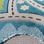 Bolti 21. DY color kids 02 kék 100 x 150 cm tepih