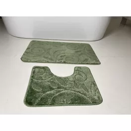  Kupaonski tepih 2 dijela - mahovina