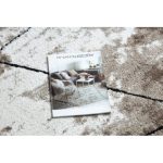  Trgovina 1. Moderni COSY tepih Polygons Circle, Geometric, triangles - smeđi krug 100 cm