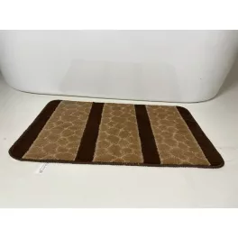  Kupaonski tepih 1 kom - DEN smeđi kamen