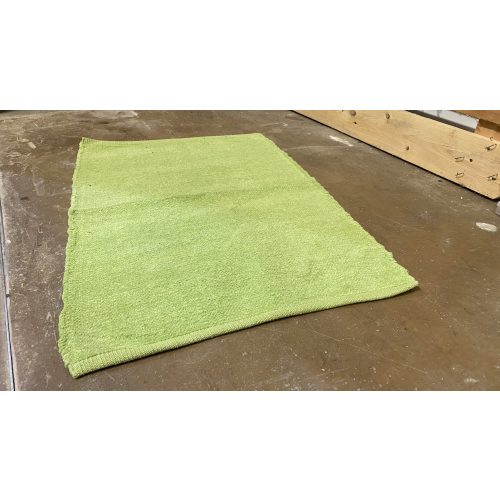  Shop 5. Chenille 70x140Cm plain green Carpet