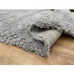jednobojan SHAGGY tepih, CAREN 5121 l. siva 200x290cm