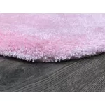 SUPER MEKANI OKRUGLI Tepih 67cm ROZE
