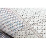  Trgovina 6. Tkani tepih od sisala SION runner Geometric, trokuti 3006 ravno tkani ecru / roza 60x250 cm