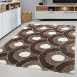   Nagyon Puha Shaggy tepih, 120x170cm Belinda pro bež 9514 tepih