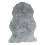 ASY Auckland Luxury Faux Sheepskin 070x140cm siva tepih