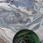 ASY Aurora 080x150cm Ocean tepih AU18