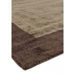ASY Blade Border tepih 120x170cm Choco Mocha 02