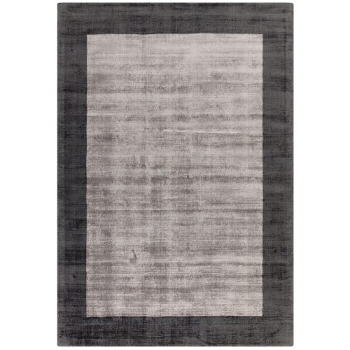 ASY Blade Border Rug 160x160cm antracit siva 04 tepih