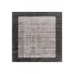 ASY Blade Border tepih 200x200cm antracit siva 04