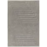  ASY Form tepih 160x230cm Silver