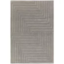  ASY Form tepih 160x230cm Silver