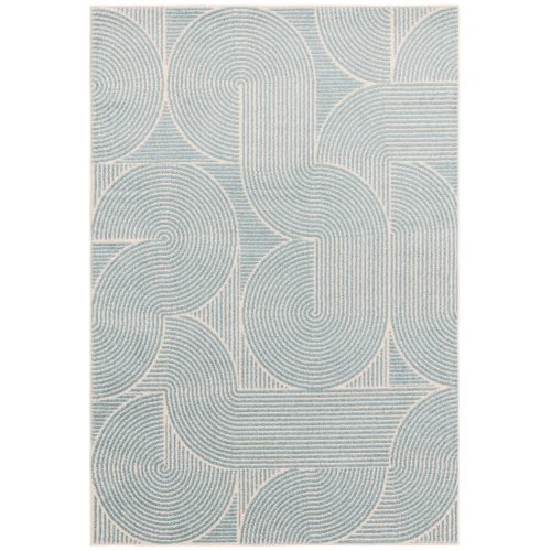 ASY Muse 080x150cm plava Swirl Rug MU02 tepih