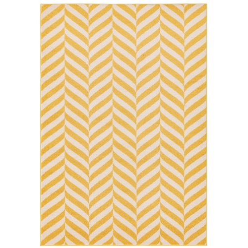 ASY Muse 080x150cm žuta Chevron Rug MU08 tepih