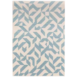 ASY Muse 120x170cm plava Shapes Rug MU03 tepih