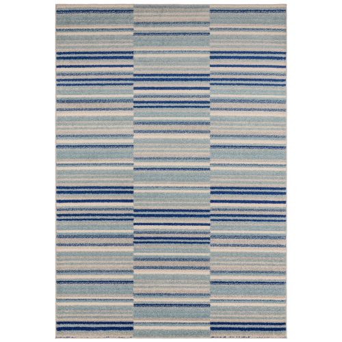 ASY Muse 120x170cm plava Stripe Rug MU05 tepih