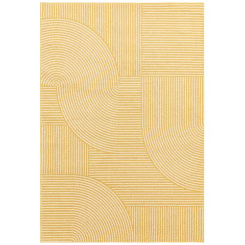 ASY Muse 120x170cm žuta Geometric Rug MU18 tepih