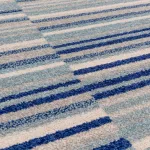 ASY Muse 160x230cm plava Stripe tepih MU05
