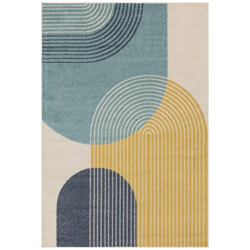 ASY Muse 160x230cm plava Retro Rug MU15 tepih