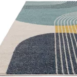 ASY Muse 200x290cm plava Retro Rug MU15 tepih