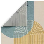 ASY Muse 200x290cm plava Retro Rug MU15 tepih