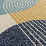 ASY Muse 200x290cm plava Retro Rug MU15 tepih