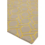 ASY Nexus tepih 120x170cm Fine Lines Silver/yellow