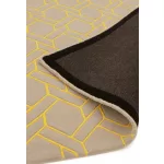 ASY Nexus tepih 120x170cm Fine Lines Silver/yellow