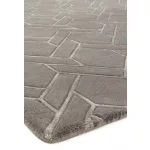  ASY Nexus tepih 120x170cm Fine Lines siva/srebrna