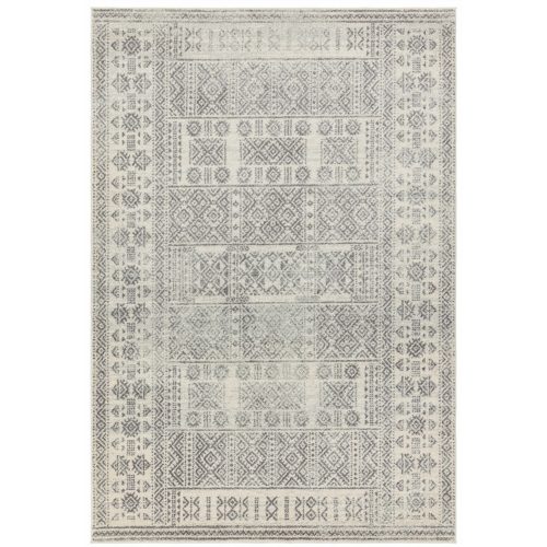 ASY Nova 200x290cm Tribal siva tepih NV33