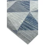 ASY Orion 200x290cm OR14 Blocks plava tepih