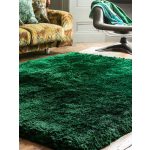 ASY Plush Rug 070x140cm Emerald tepih