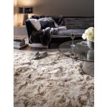 ASY Plush Rug 160x230cm Sand tepih