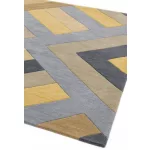  ASY Reef tepih 160x230cm RF02 Big Zig žuto siva