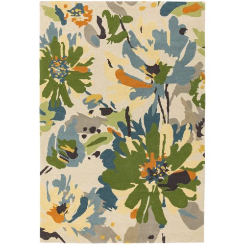  ASY Reef Rug 160x230cm RF11 Floral Green Multi