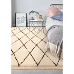 ASY Rocco Rug 120x170cm RC08 CREAM DIAMOND tepih