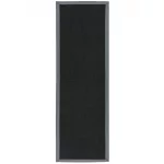  ASY Sisal 068x300cm crno/sivo