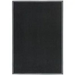 ASY Sisal 120x180cm crne/siva tepih