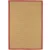 ASY Sisal 160x230cm Linen/crvena tepih